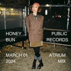 Honey Bun ❤︎ Public Records Atrium Mix 030124