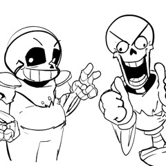 Sans Fight in the style of Bonetrousle