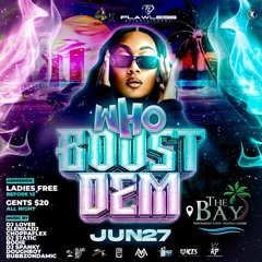 Who Boost Them Official Promo cd