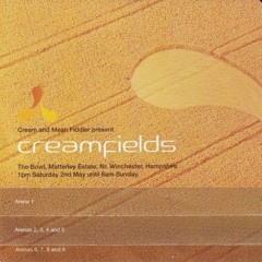Pete Tong - 1st Creamfields (Main Room Tent) Matterley Bowl - Winchester - 02-05-98