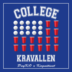 College Kravallen, Festa hela natten.