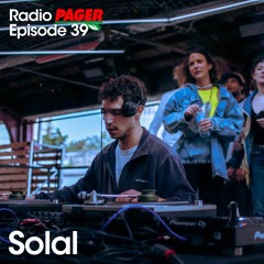 Radio Pager Episode 39 - Solal Reyes