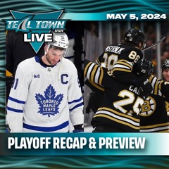 Stanley Cup 1st Round Recap, 2nd Round Preview, Prep for Lottery! - 5/5/2024 - Teal Town USA Live