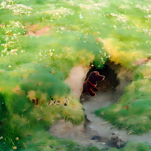 dog with heavy dreams