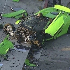 crashed