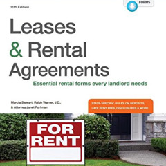 [FREE] EBOOK ✏️ Leases & Rental Agreements by  Marcia Stewart,Ralph Warner Attorney,J