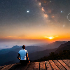 Starry Sunset