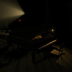 Outlast OST someone playing piano