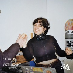 ACT RIGHT ⏤ Leo Von Zbeul