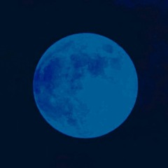 A rare Super Blue Moon