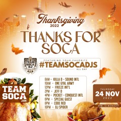 TEAM SOCA (K.D Thanks Giving Live)