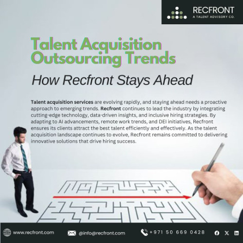 Recfront Talent Advisory-Premier IT Staffing Solutions Across the UAE