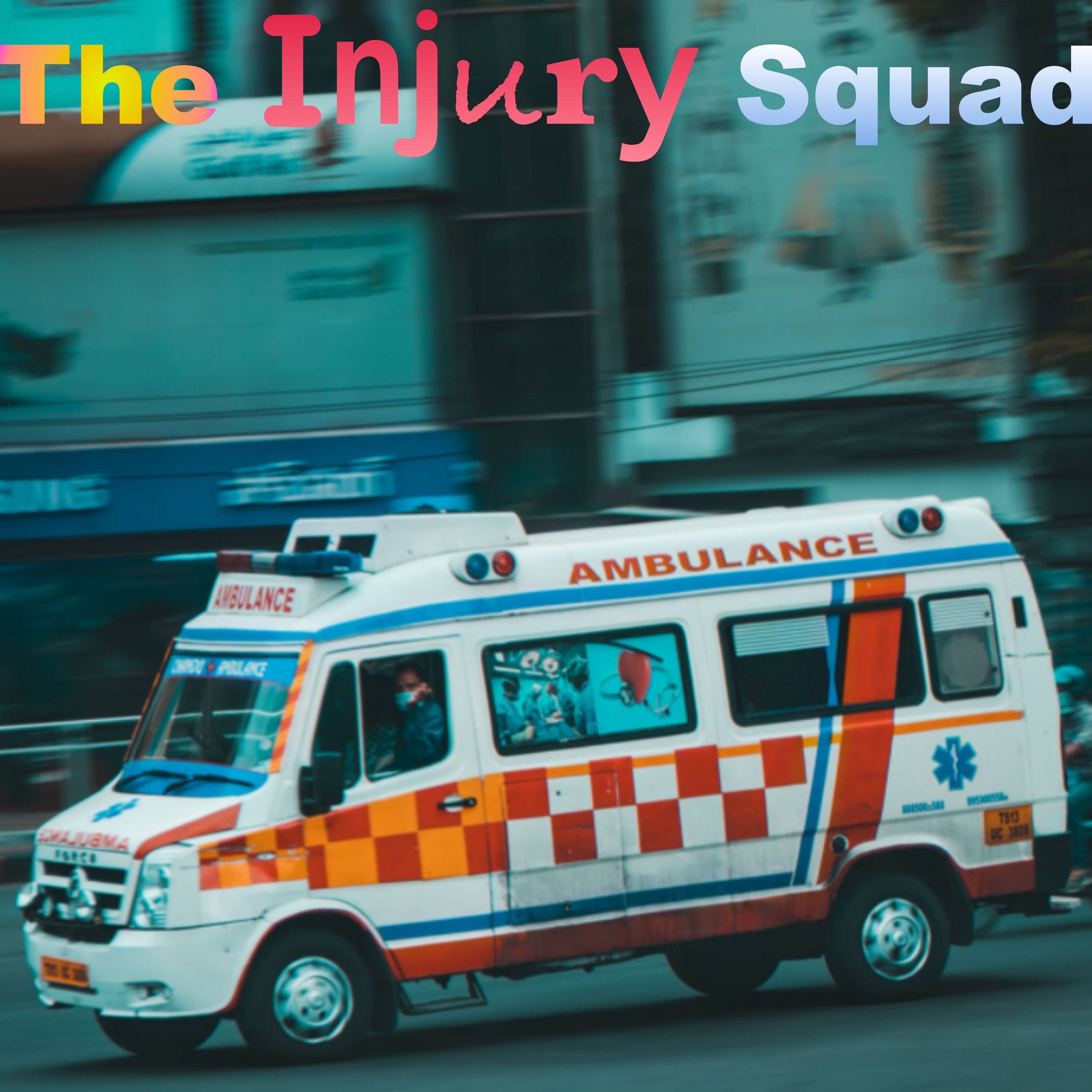 The Injury Squad - Mika, Jake, Lucas and Leo - St Pius X episode artwork