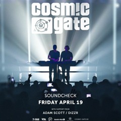 DizzR opens for Cosmic Gate at Soundcheck
