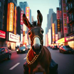 With My Donkey Through the City