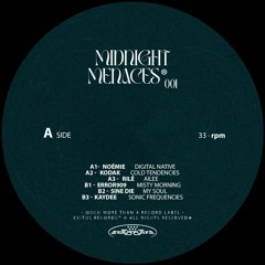 Midnight Menaces 001 - Noémie / Kodak / Rilé / Error909 / Sine Die / Kaydee