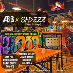 ABB X SFDZZZ DJ Sets | 19.4.25 | Cafe 212 | Easter Bank Hol