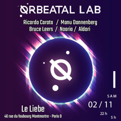 Manu Dannenberg live - @Liebe_Paris OrbeatalLab - nov 2024
