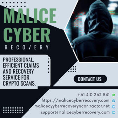 CAN I GET MY LOST OR SCAMMED BITCOIN BACK? YES, MALICE CYBER RECOVERY WILL HELP YOU OUT.