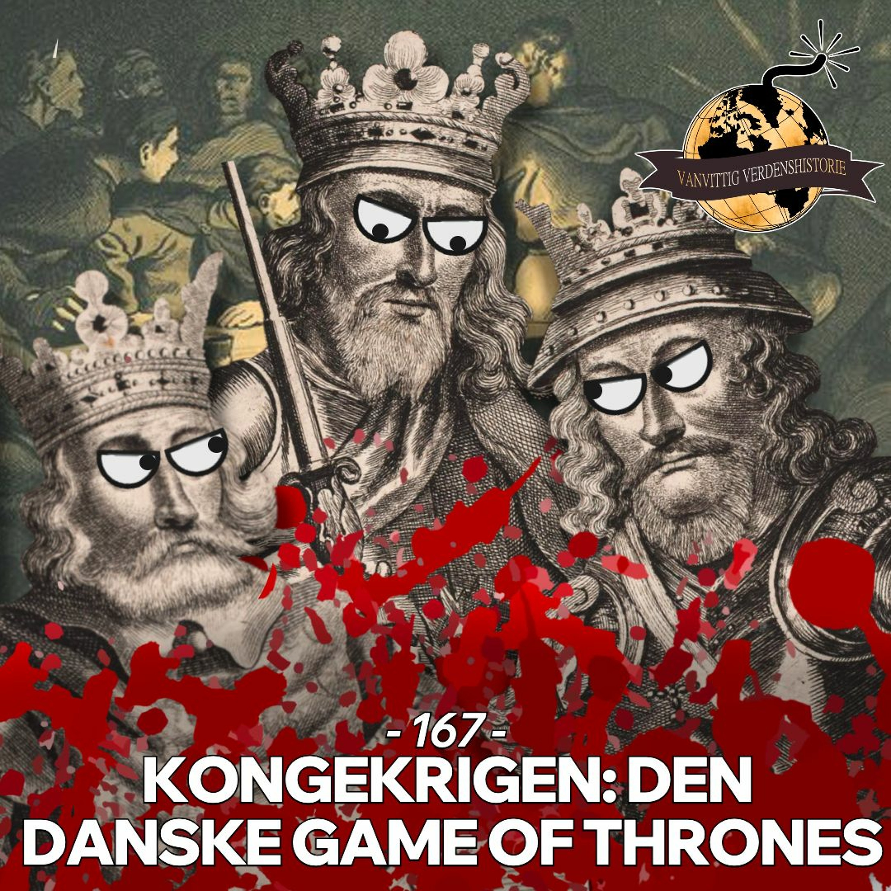 #167: Kongekrigen: Den Danske Game of Thrones