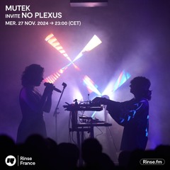MUTEK invite NO PLEXUS - 27 Novembre 2024