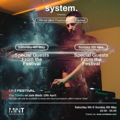 Sam Pratt @System. ABB & REC. MiNT Festival 2024 Afterparty