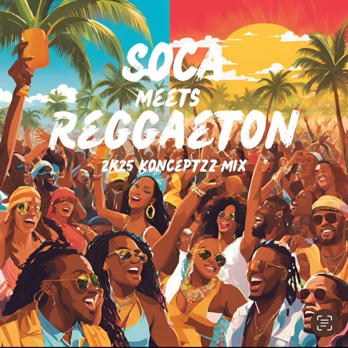 Soca Meets Reggaeton 2k25 Konceptzz Mix