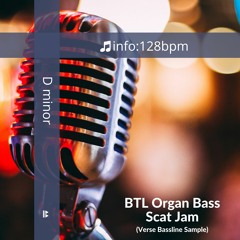BTL Dm 128bpm Verse Bass_Organ Bass Sample