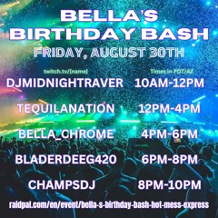 [FULL SET] UK Drum & Bass Rollers | Bella's Birthday Bash - Hot Mess Express
