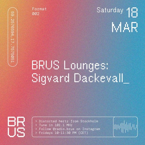 BRUS Lounges - Sigvard Dackevall - Closing set