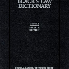 download KINDLE 🗃️ Black's Law Dictionary, 7th Deluxe Edition by  Bryan A. Garner [E