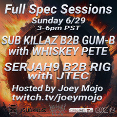 Serjah9 b2b Rig w/ JTEC live @ Full Spec 6/29/25