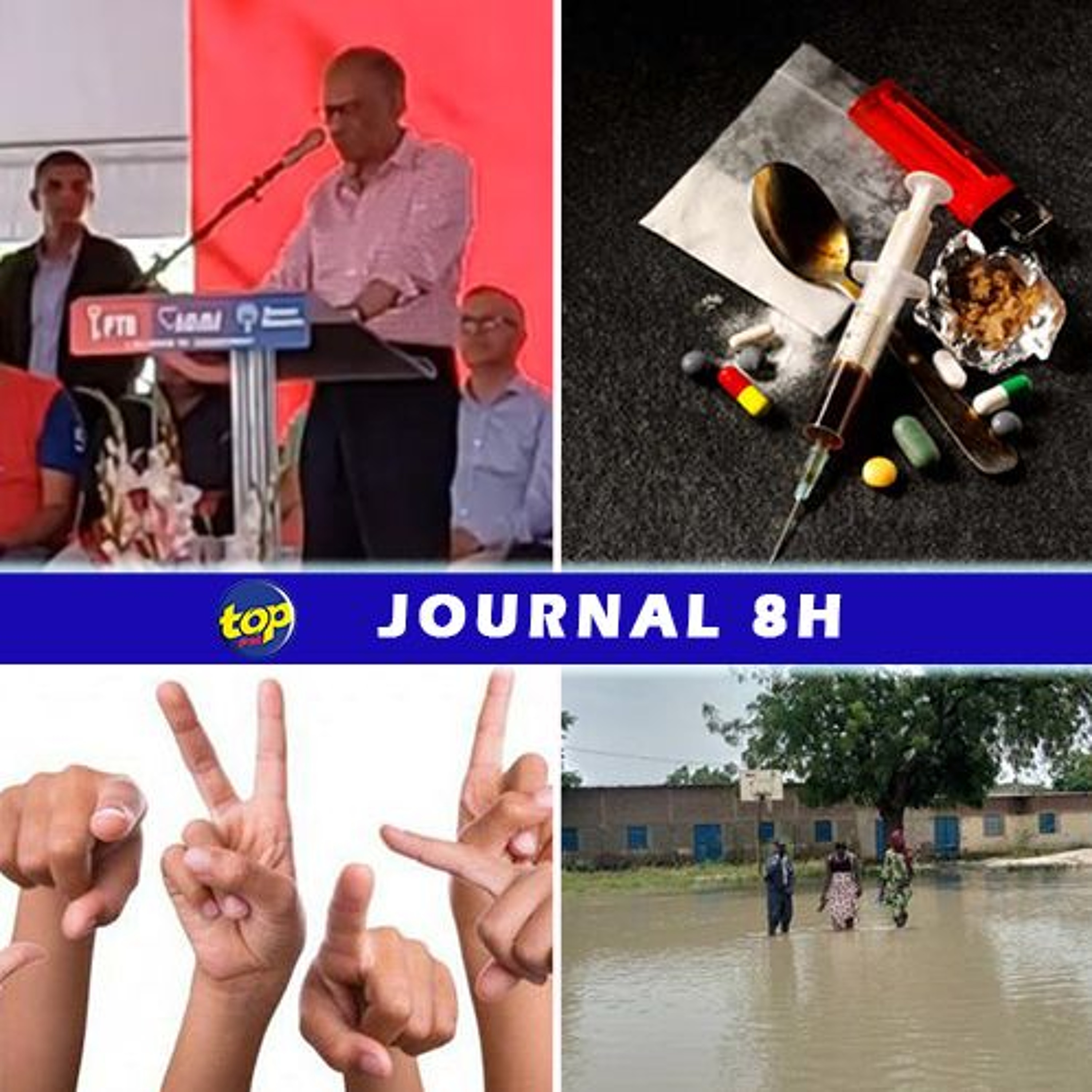Le journal de 8H de ce lundi 23 septembre 2024