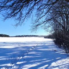 Walking in thick snow
