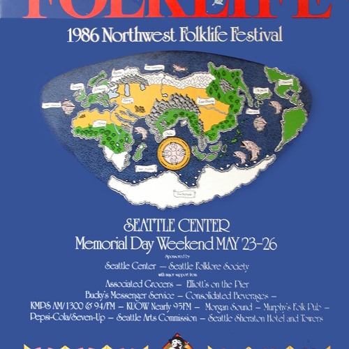 Hank Bradley, Jack Kalionzes, Nancy Schenck live at Folklife 1986