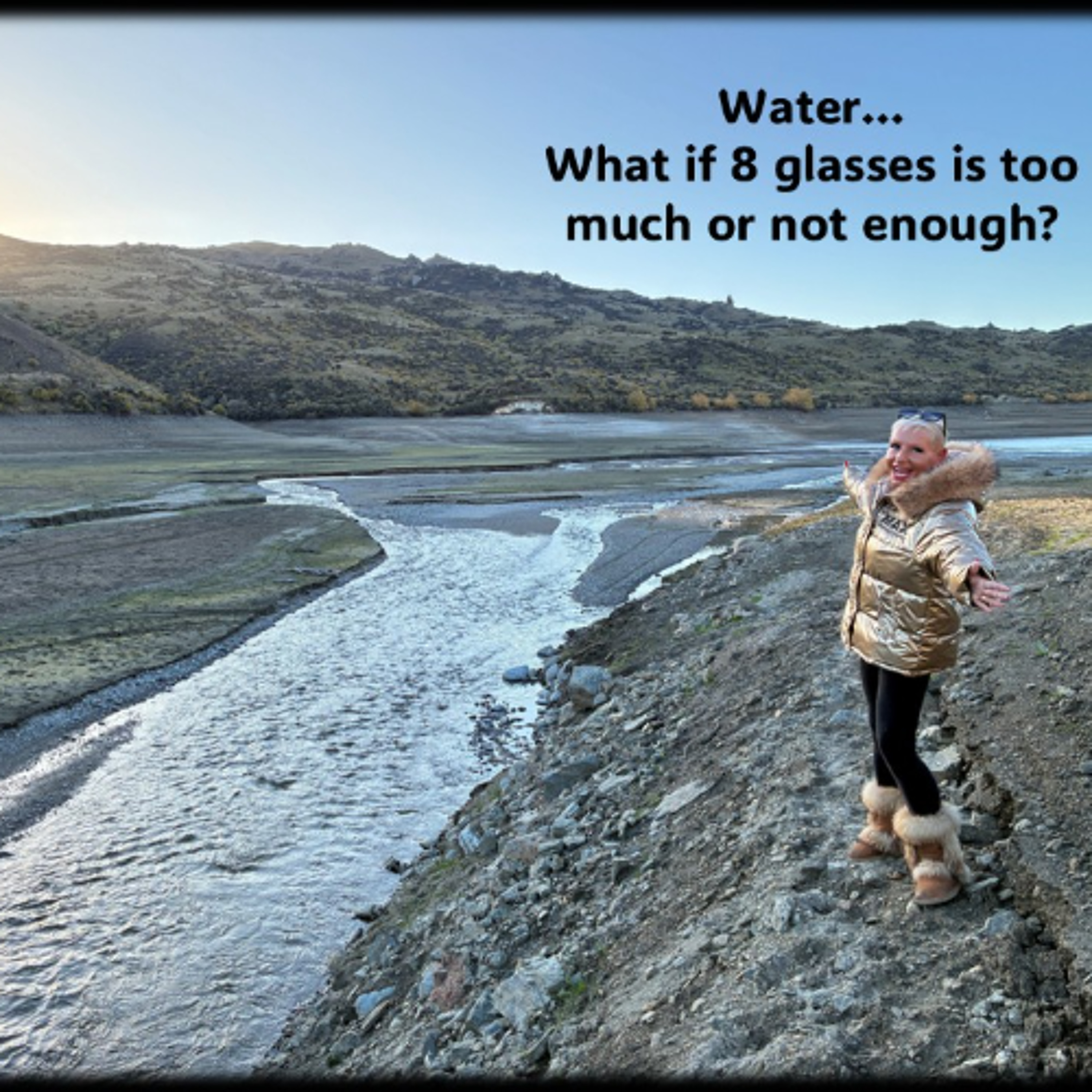 Water…What if 8 glasses is not enough or too much....with Rowie McEvoy