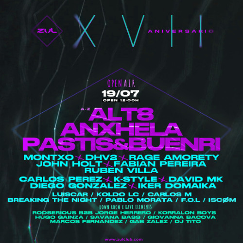 JOHN HOLT DJ @ ZUL SALTACABALLO - XVII ANIVERSARIO