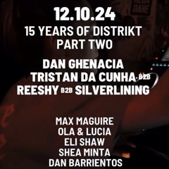 Max Maguire Live Mix : 12/10/24 @ Distrikt Bar Leeds