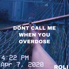 yr gonna overdose