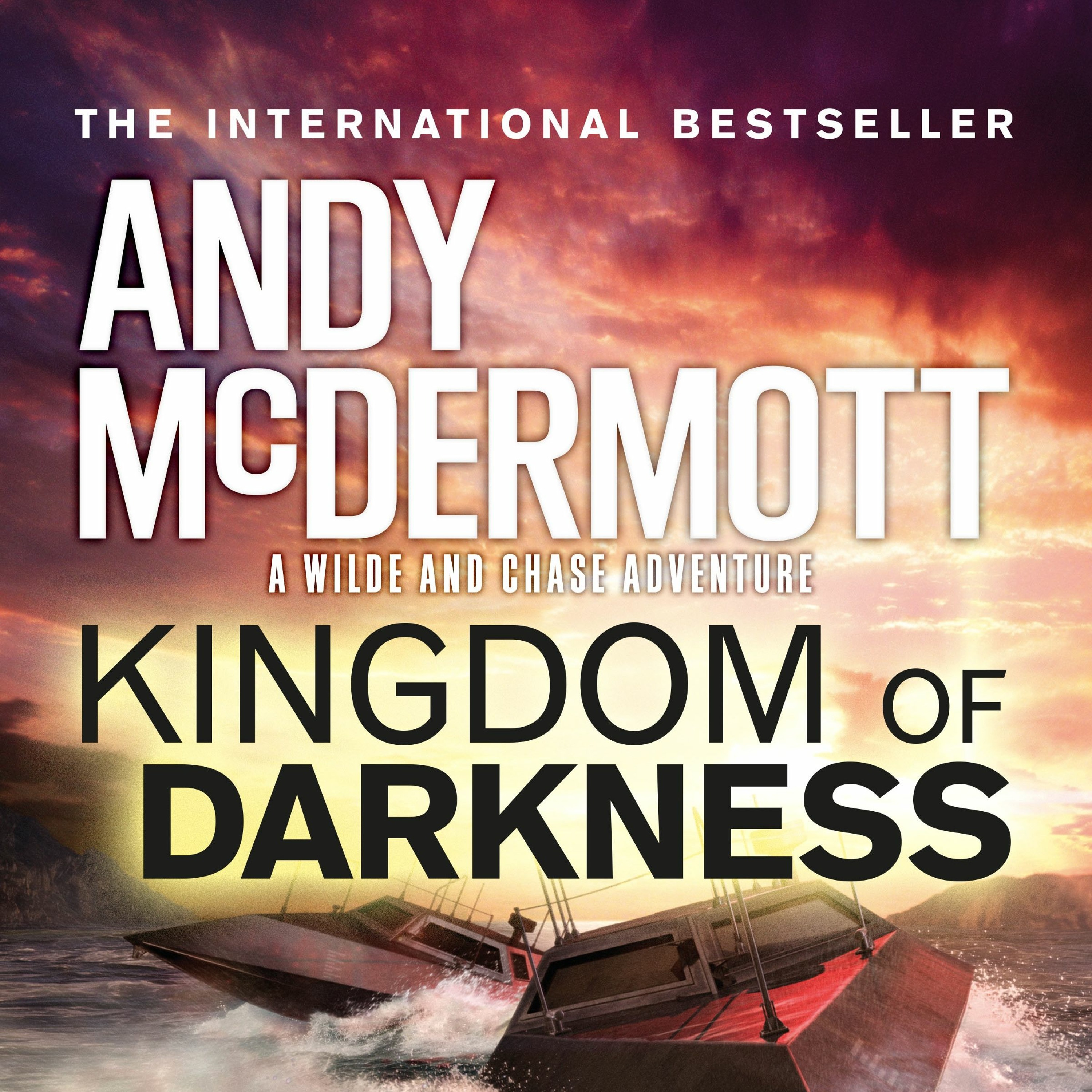 cover of episode KINGDOM OF DARKNESS by Andy McDermott, read by Simon Mattacks - Audiobook Extract