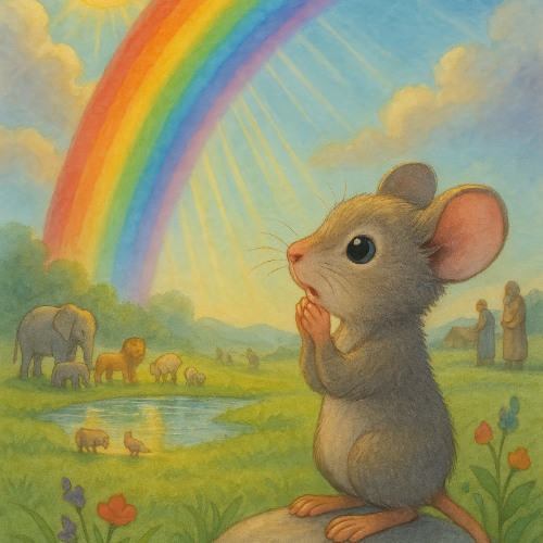 Ein Regenbogen, Wunderbar!