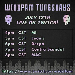 SPECIAL ATRMXSR #18 - Decpa (Canada) -  LIVE on The Widdfam Tunesday july 12 2022 <3 <3