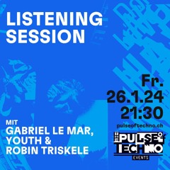 Listening Session at The Pulse Of Techno at Photobastei Zürich