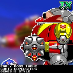 [16-Bit;Genesis]Early Boss Theme - Sonic Superstars