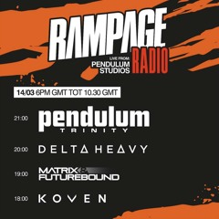 Pendulum Trinity - Live on Rampage Radio March 14th 2020 (HQ)
