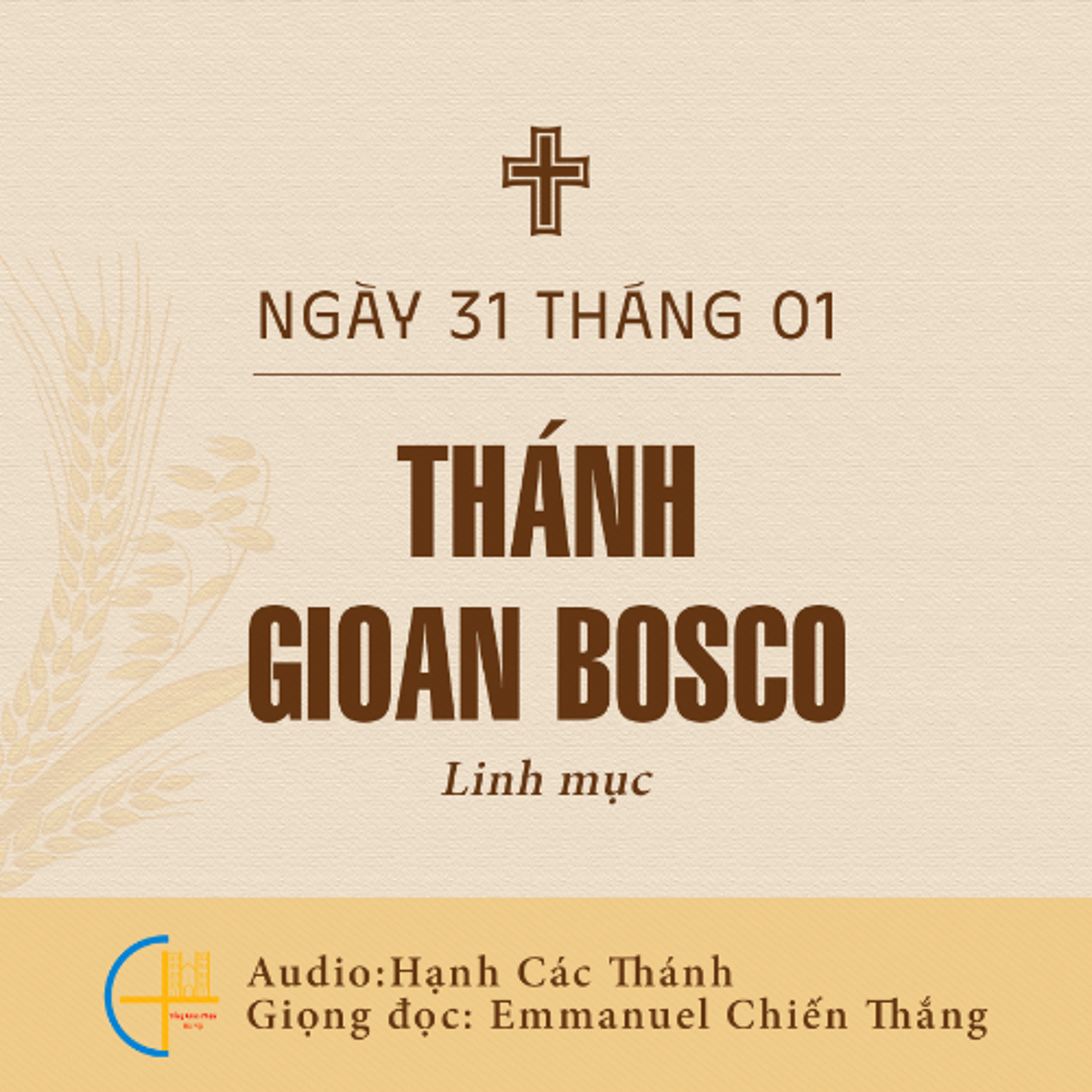 Ngày 31-01: Thánh Gio-an Bốt-cô, Linh mục