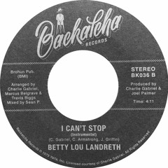 Betty Lou Landreth - I Can't Stop Intrumental 45 Version