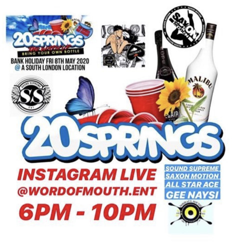 Live In Session |  Word Of Mouth Presents - 20 Springs IG Live | May 2020