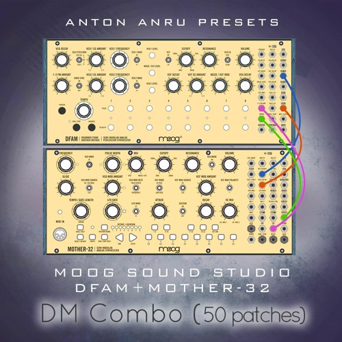 Moog Sound Studio: DFAM + Mother-32 Patch Collection