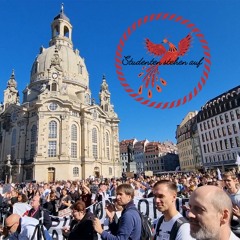 Studenten stehen auf privat Party in Dresden